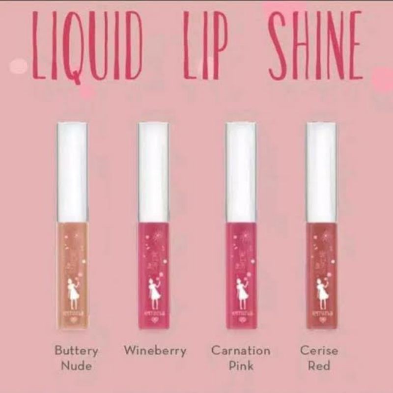 ❤ jselectiv ❤ EMINA Liquid Lip Shine Lip Gloss | Lip Gloss Warna EMINA