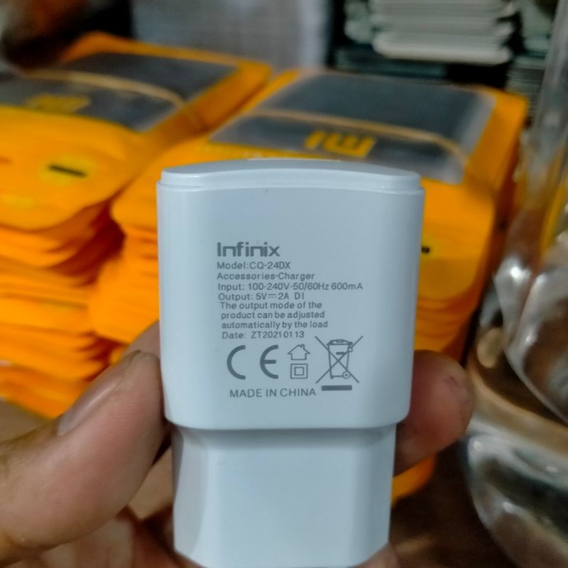 Charger Infinix 2A Model inf01 Fast Charging Micro USB Travel kabel chasan