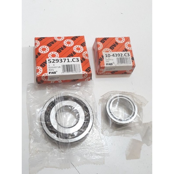 sepasang laher bearing FAG kruk as besar vespa ps px pxe excel exclusive strada spartan npx T5