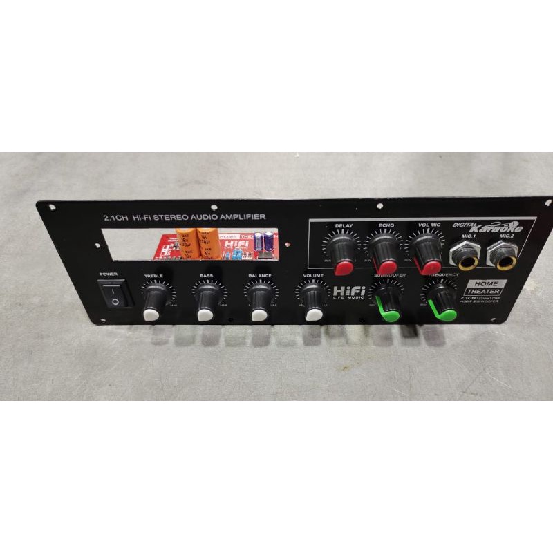 KIT TONE CONTROL HIFI 2.1 +  DIGITAL KARAOKE DMS-215