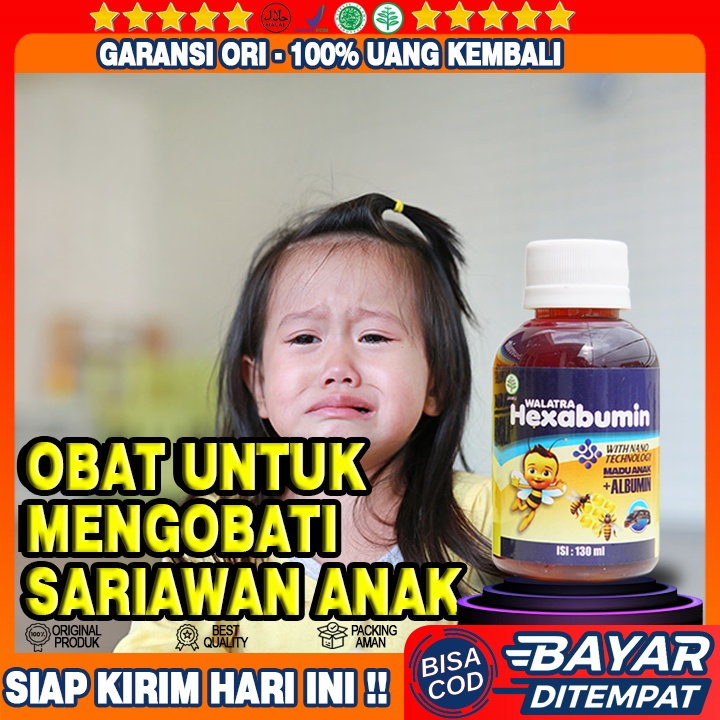 Obat Sariawan Untuk Anak - Walatra Hexabumin 100% Asli Terbukti Original
