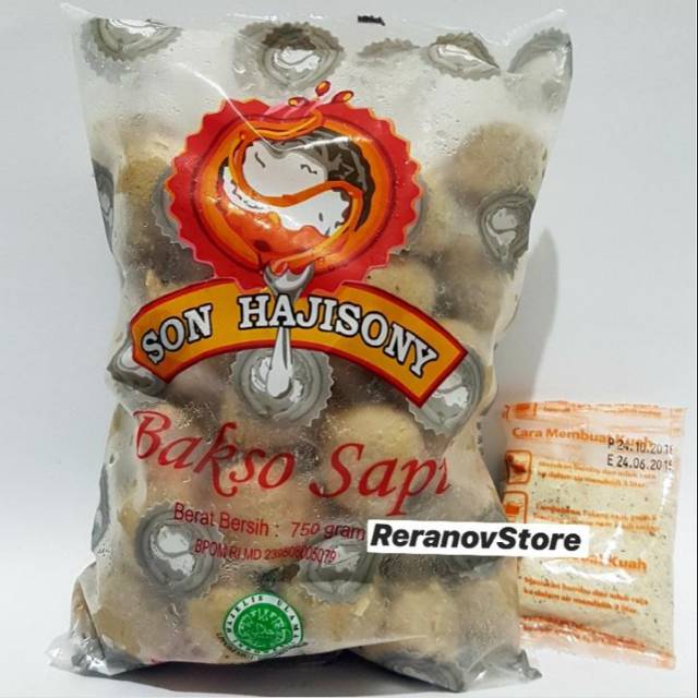 

TERMURAH!! Bakso Son Haji Sony asli Lampung (isi 50 pcs) + bumbu