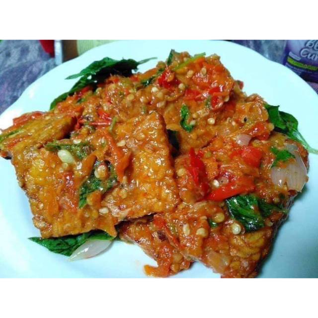 

Tempe Goreng Sambal Kemangi