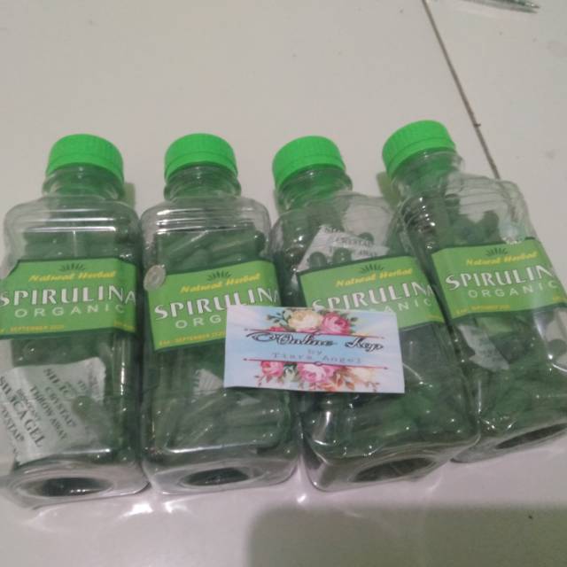 

Spirulna organik 100pcs