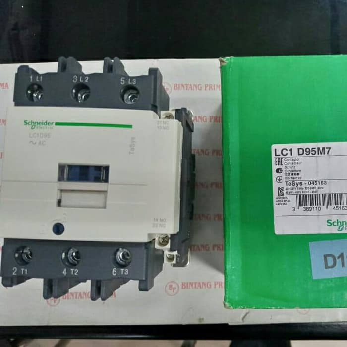 Kontaktor / Contactor LC1D95 / LC1D 95 125A 3P Schneider