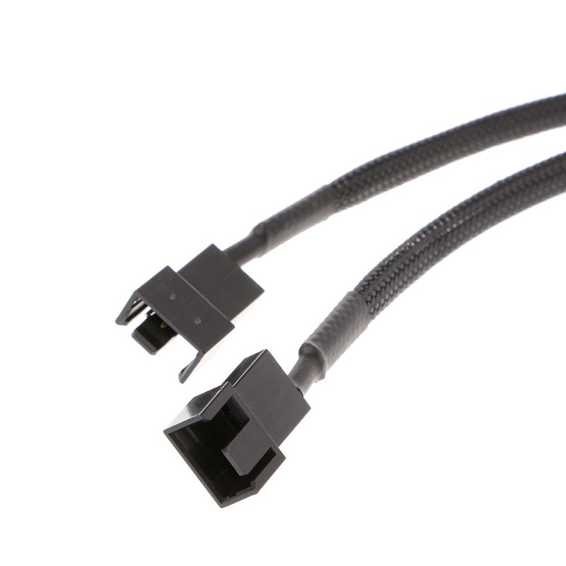 Cre Kabel Adapter Extension Kipas Angin 4-pin Molex Male Ke 2x 3-pin / 4-pin Pwm Male