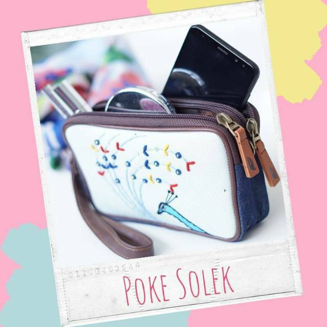 Dompet hp etnik Poke marawa