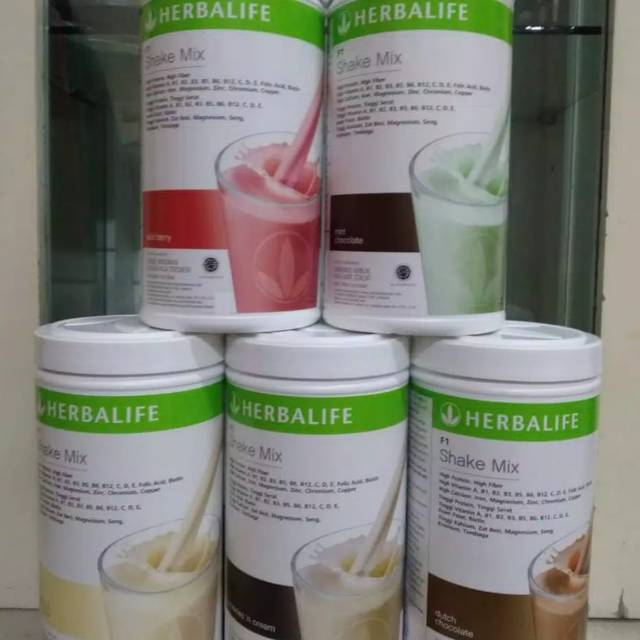 SHAKE MIX 5 (lima) rasa HERBALIFE 100% ORIGINAL #Star Seller