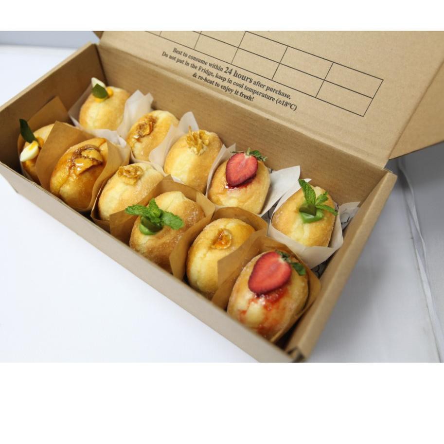 

[100 Pcs] Kertas Donut Laminasi (8x8 cm) - Kertas Bungkus Donut / Food Wrap