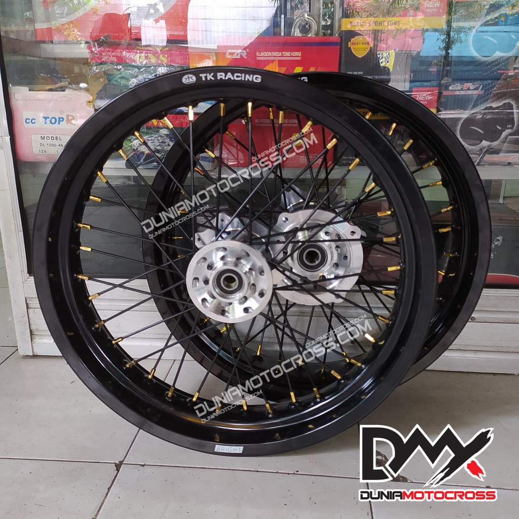 Velg Supermoto Velk Sumo CRF 150 L 350 ring 17 dan 300 ring 17 TK