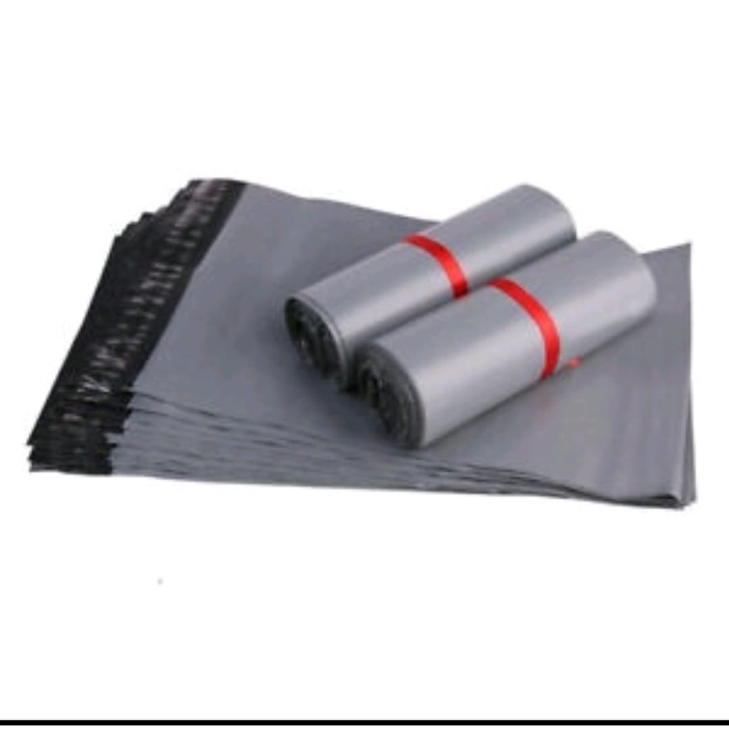 

PLASTIK PACKING AMPLOP POLYMAILER PREMIUM | POLYMAILER SILVER | KEMASAN OLSHOP 17 x 30 100 pcs