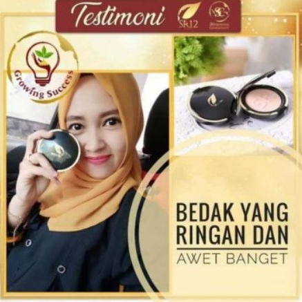 COMPACT POWDER SR12/BEDAK PADAT/SHEER PINK LD FORCE