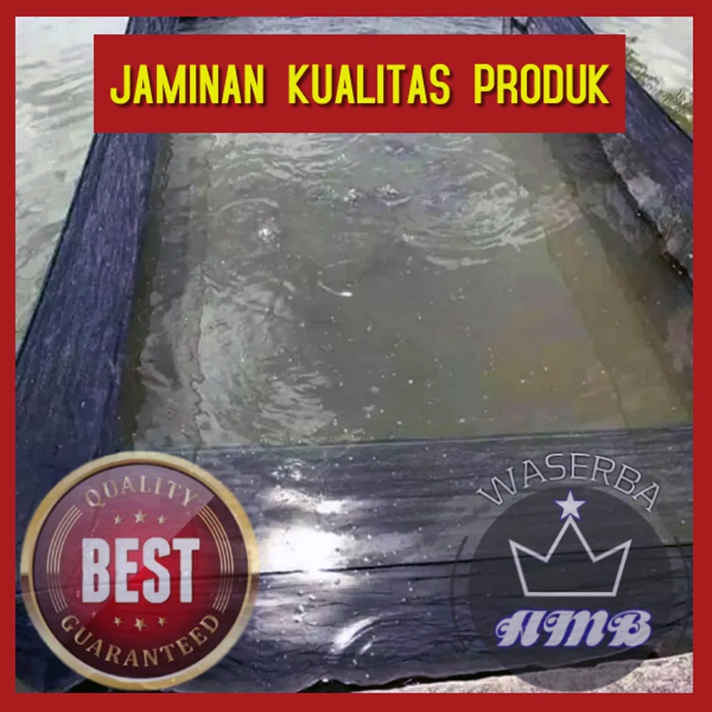RB Keramba Ikan Waring Hitam Hapa Jaring Apung Ukuran 4m x 3m x 1m
