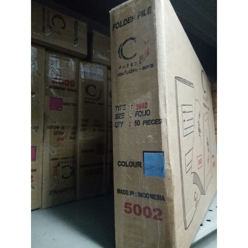 

STOF MAP 5002 CJ PAPER ( PER DUS ISI 50 PCS )