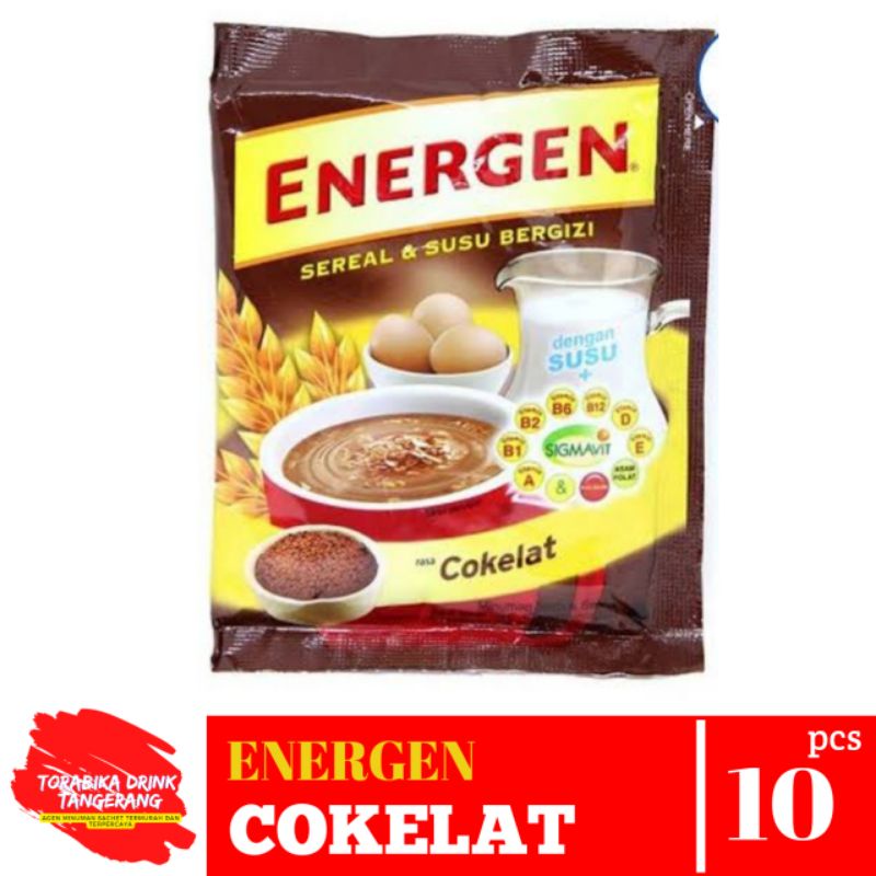 

ENERGEN COKELAT ISI 10PCS @35GR ISI LEBIH BANYAK