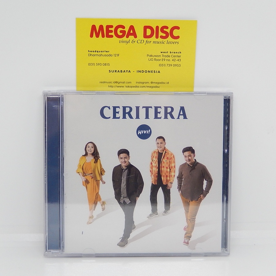CD Hivi - Ceritera Album Audio Lagu Musik Indonesia