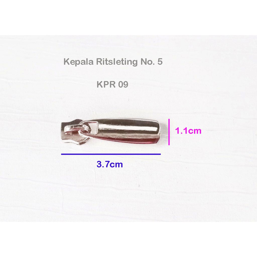 Kepala Resleting / Kepala Ritsleting No. 5