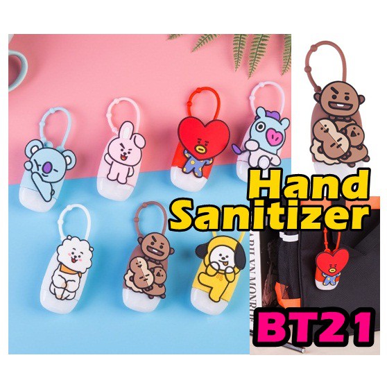 Botol Hand sanitizer BTS KPOP holder hand sanitizer gantungan hand sanitizer