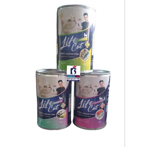 Life Cat Plus Kaleng 400gr