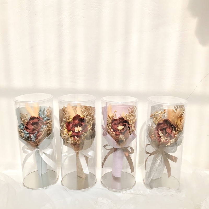 Flower in Jar Dried Flower Bouquet/buket bunga mika/mika untuk buket bunga