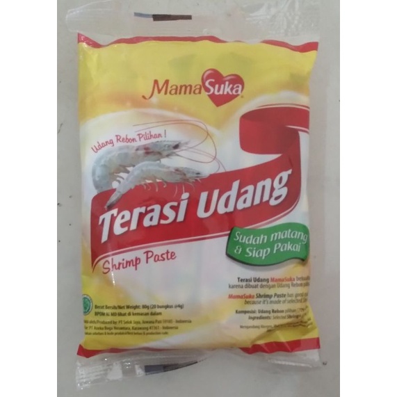 

Terasi udang Mama Suka 1 pack