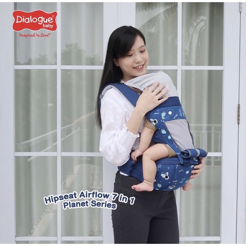 Dialogue Baby Hipseat Airflow 7 in 1 Planet Series DGG4252