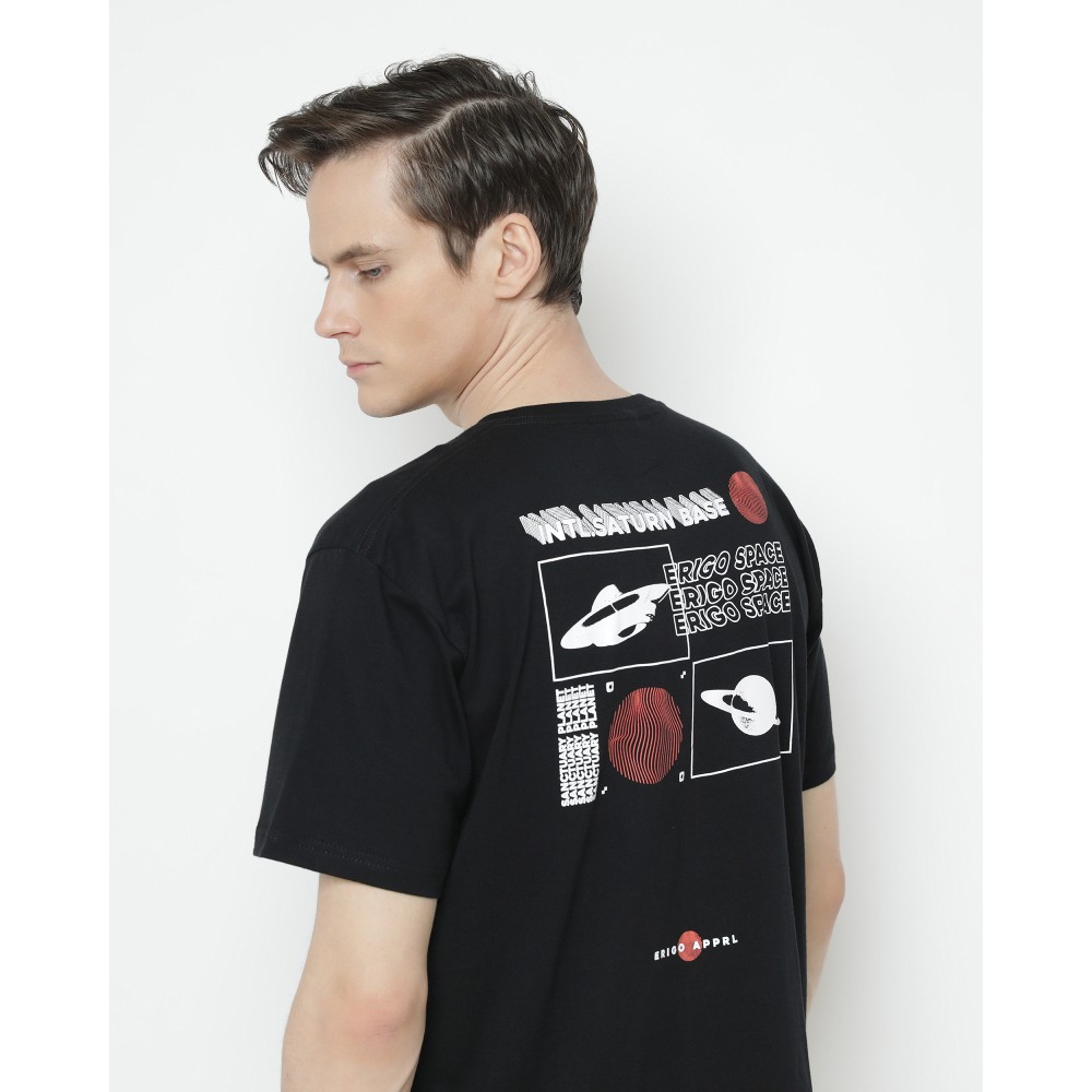 

Erigo T-Shirt Saturn Black
