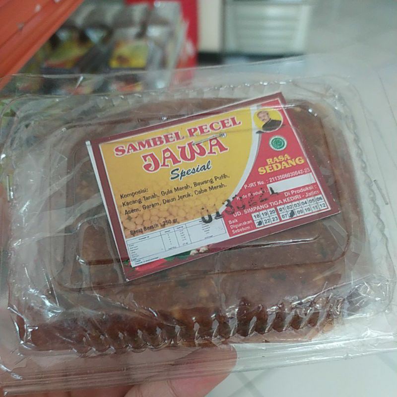 sambel pecel Jawa mika
