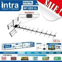 Antena antene TV digital + Kabel Jek 13m INTRA INT-003 Solid Alumunium