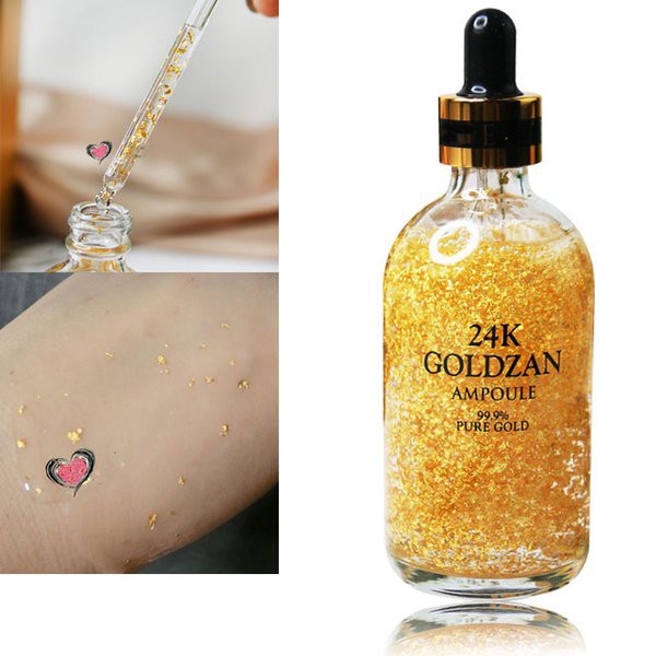 24K GOLDZAN Pure 99.9% gold original Wajah makin Glowing dengan serum Goldzan