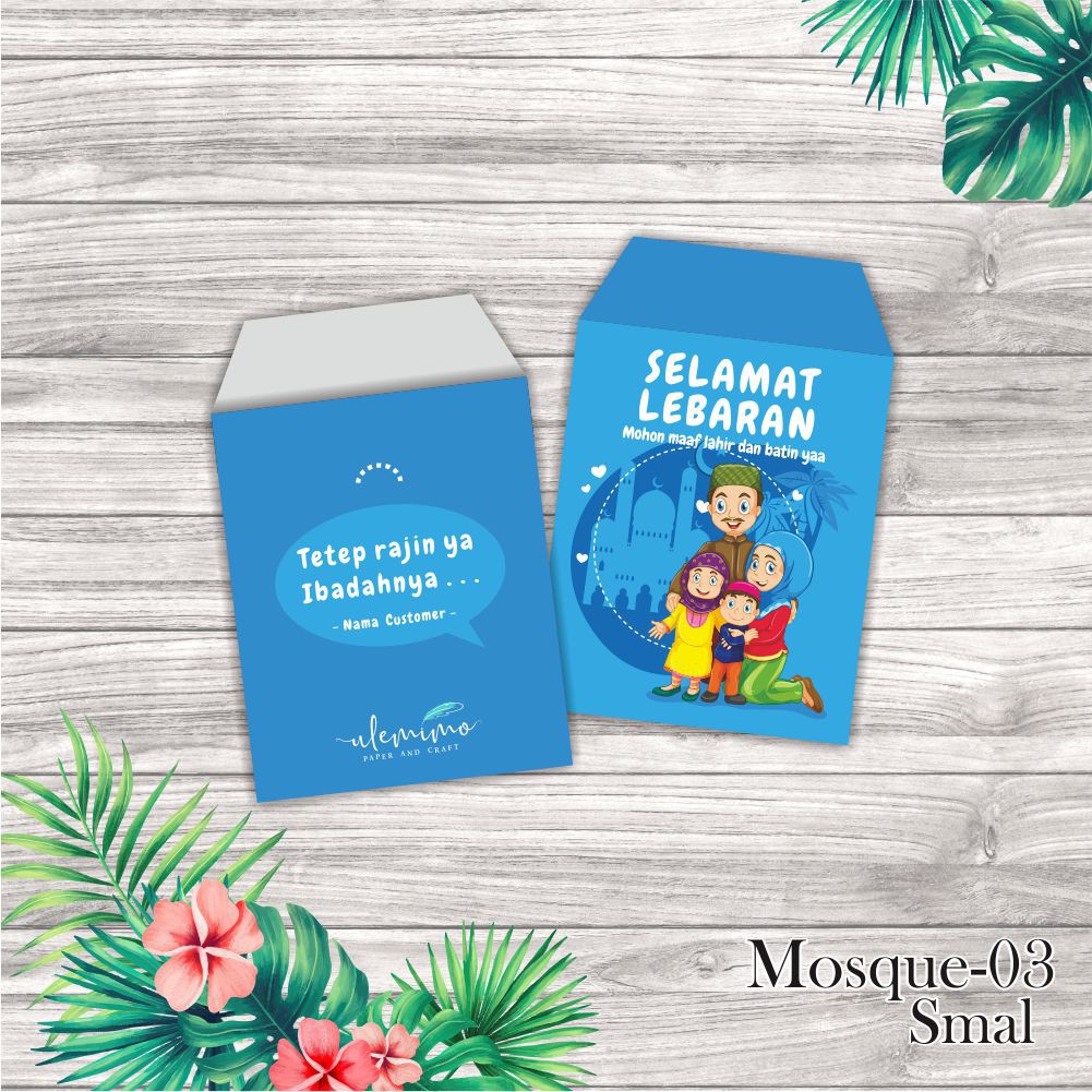 

Amplop Angpao Custom Small islami 03