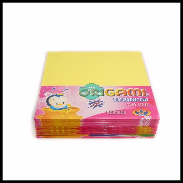 

Kertas Lipat Tr 14 2 Sisi 14X14Cm Origami 1 Pack Isi 10