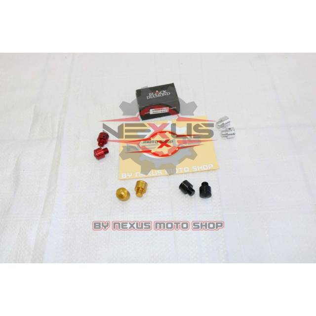 tutup baut spion cnc black diamond xmax nmax lexi aerox nmax new