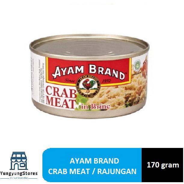 

[COD] Ayam Brand Crab Meat / Rajungan 170 gram [COD]