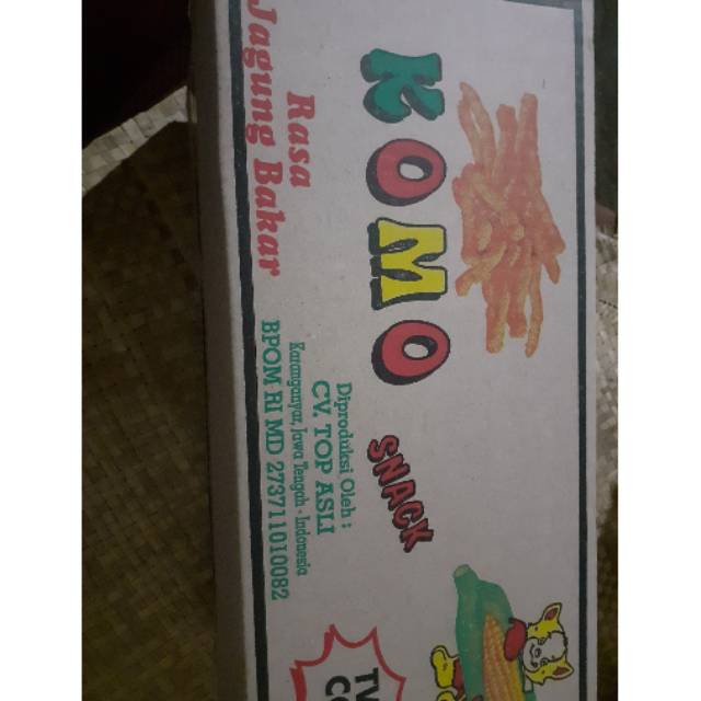 

komo snack twist corn