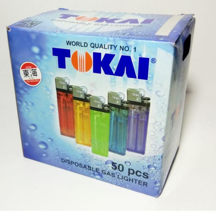 Korek Api Tokai 1pack isi 50pcs Seller