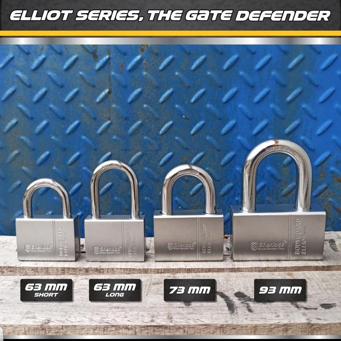 Sherlock Gembok 63mm bodyguard Elliot Series