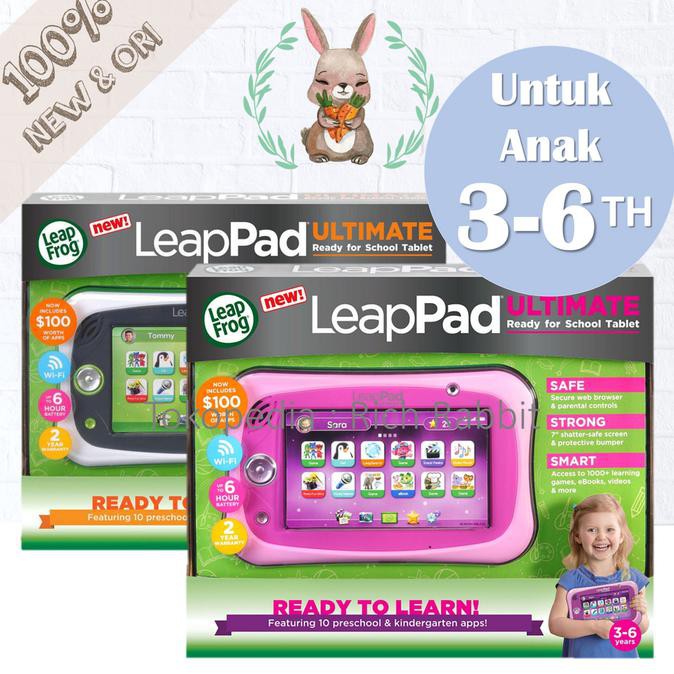 Buruan Order Leapfrog Leappad Ultimate Ready For School Tablet Leap Frog Leap Pad Merah Muda Shopee Indonesia