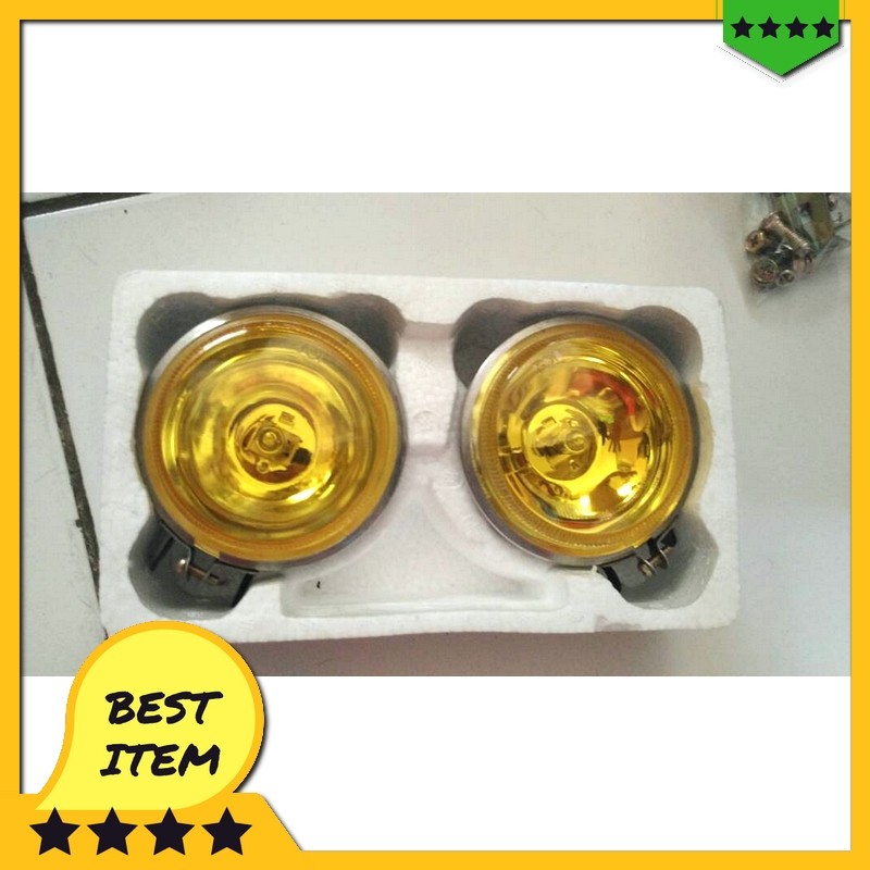 jual lampu fog lamp lampu kabut mobil halogen ( kuning ) murah terbaik