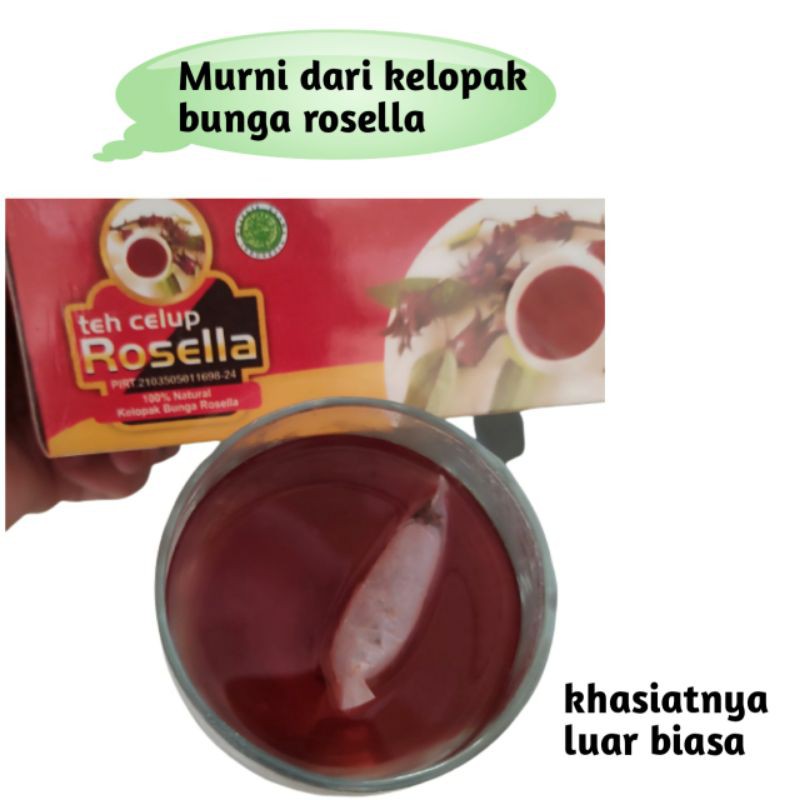 

Teh Rosella Celup 1pack isi 20 pcs