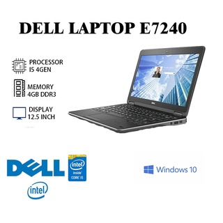 Laptop UltraBook Dell Latitude E7240 CORE i3/i5 Gen 4th Ram 4-8Gb SSD 128/256GB Laptop Second Berkualitas