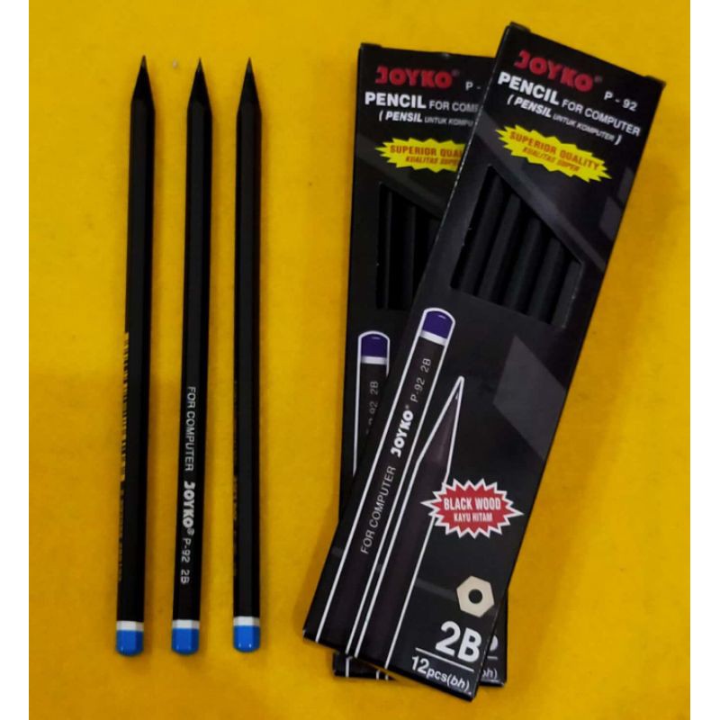 

Pensil 2B Joyko P92 Kayu Hitam