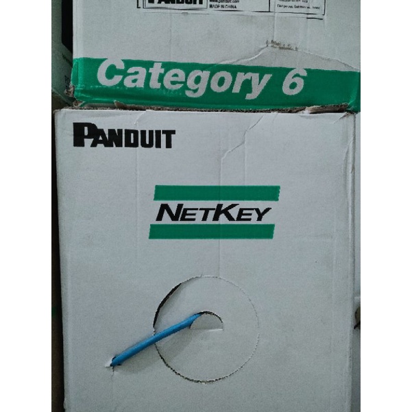 Kabel Data UTP Cat6 PANDUIT CAT 6 NETKEY NUC6C04BU-FE 305meter/PANDUIT ORIGINAL