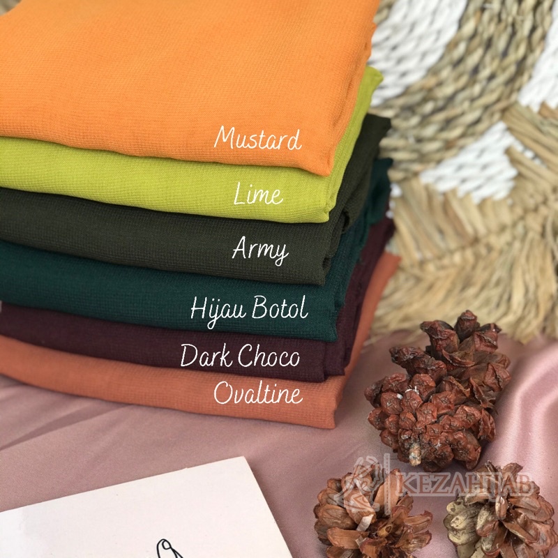 [PART 1]HIJAB SEGIEMPAT PAYET DARA &amp; TIARA / PAYET BANDO/HIJAB PAYET 35+++ WARNA