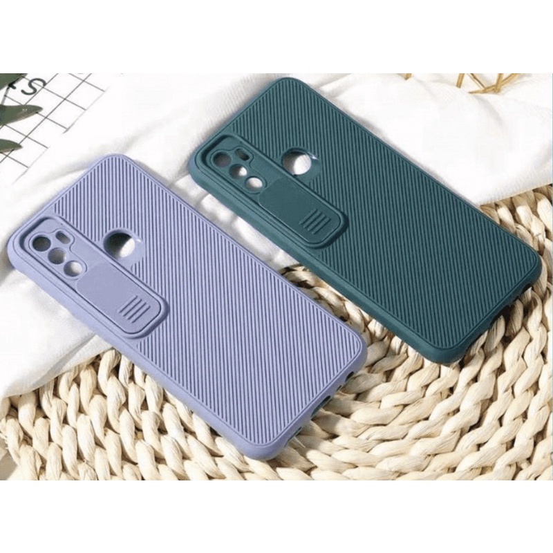 softcase macaron slide camera camera protector REALME C25