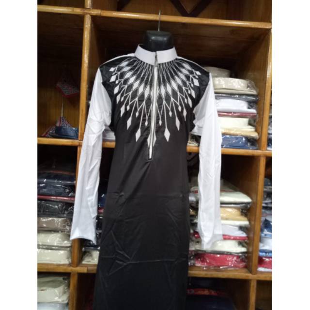 Gamis daffah haramain wakanda style