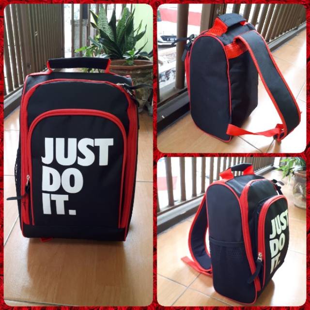 Tas sepatu/tas slempang/tas sendal just do it