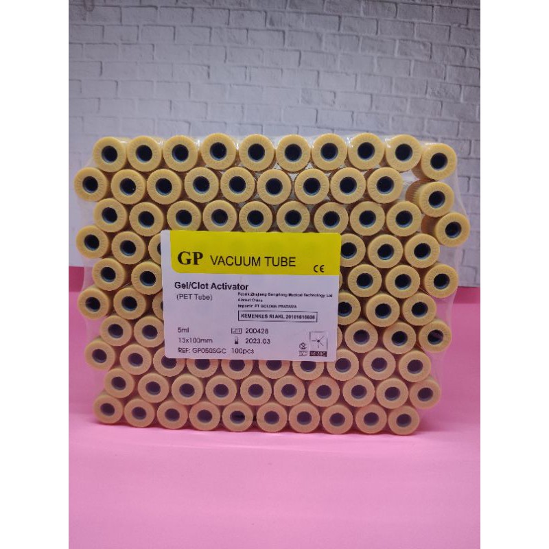 Tabung centrifuge prp 100pcs 0.5ml Gelclot Tabung PRP Tabung centrifuge plasma