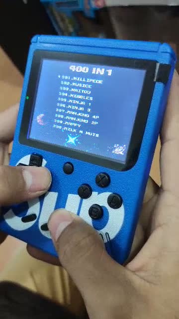 MAINAN ANAK  GAMEBOY  GAMEBOT GAME KONSOL 400 IN 1 GAME 