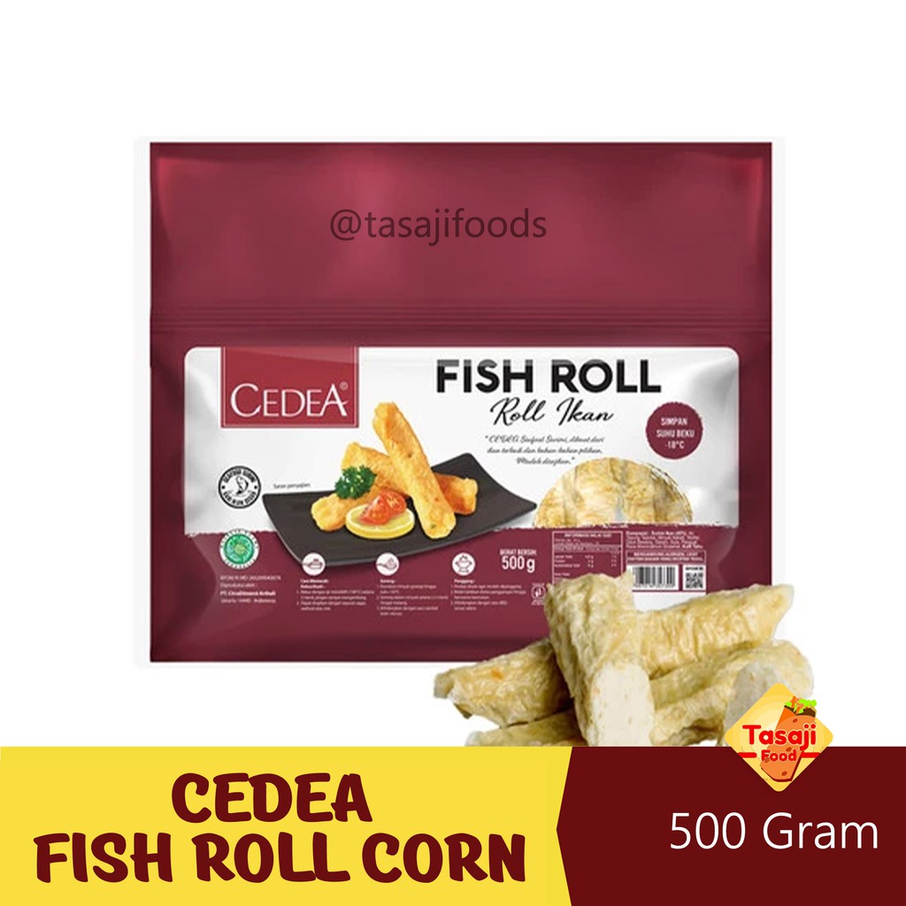 Cedea Fish Roll Corn 500 Gram